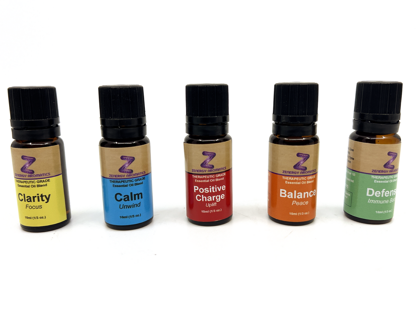 E 5 Steps to Wellness Essential Oil Kit (5 bottles)